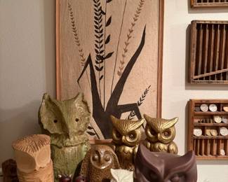 Vintage Owl Collection