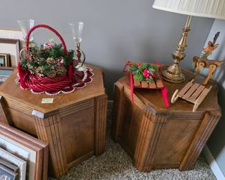 Hidden Door End Tables