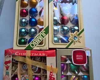 VINTAGE CHRISTMAS ORNAMENTS