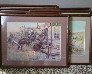 7 Old West Prints