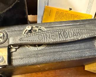 Cine-Kodak 16mm Movie Camera with Original Leather Case