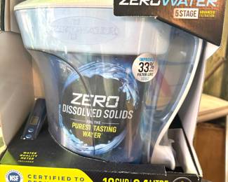 ZeroWater 10-Cup 5-Stage Water Filter Pitcher with Water Quality Meter