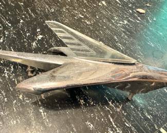 1950s–1960s Jet / Airplane Automotive Hood Ornament