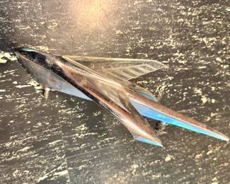 1950s–1960s Jet / Airplane Automotive Hood Ornament