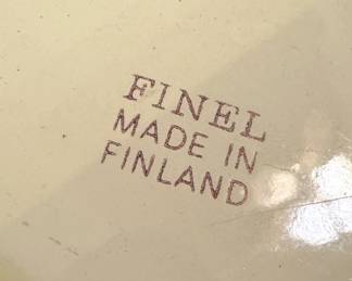 Finel Finland Floral Enamelware