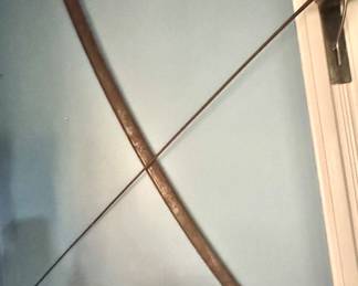 Basket-Hilt Sword & Fencing Foil / Practice Sword