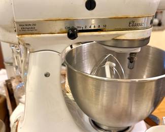KitchenAid Classic Stand Mixer with Stainless Steel Bowl