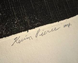 Kevin Pierce “Jay” Signed Artist’s Proof Figural Print