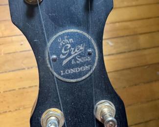 John Grey & Sons London 5-String Banjo with Gig Bag, $150–300