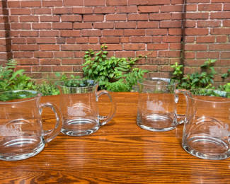 Lot 22: Tiffany & Co Crystal Mugs