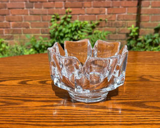 Lot 8: Vintage Orreffors Crystal Bowl