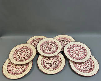 Lot 3: Titian Ware Adams Dinner Plates
