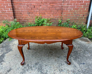 Lot 17: Mid-Century Cherry Coffee Table