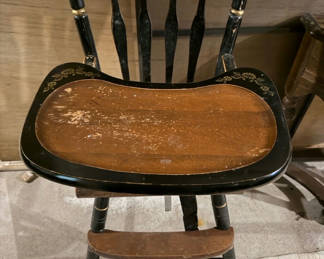 Lot 136: Vintage High Chair
