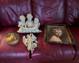 Lot 158: Cherub / Religious Grouping