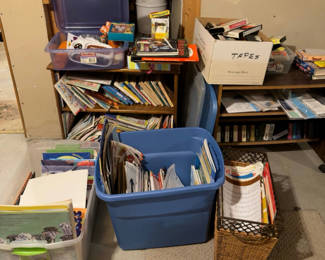 Lot 165: Children’s Books, Sheet Music, Tapes