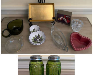 Lot 160: Miscellaneous Glassware Lot