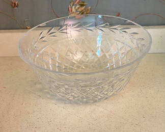 Lot 14: Waterford Crystal Bowl