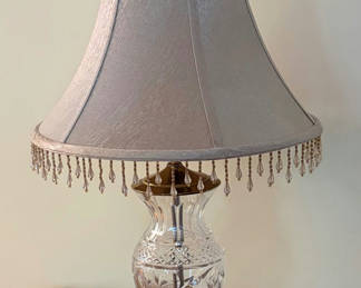 Lot 4: Waterford Crystal Lamp