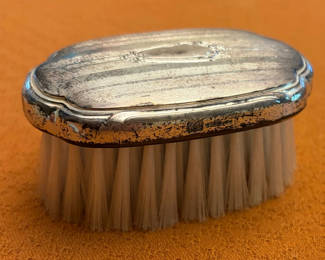 Lot 1: Vintage Sterling Silver Baby Brush