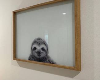 Sloth wall decor
