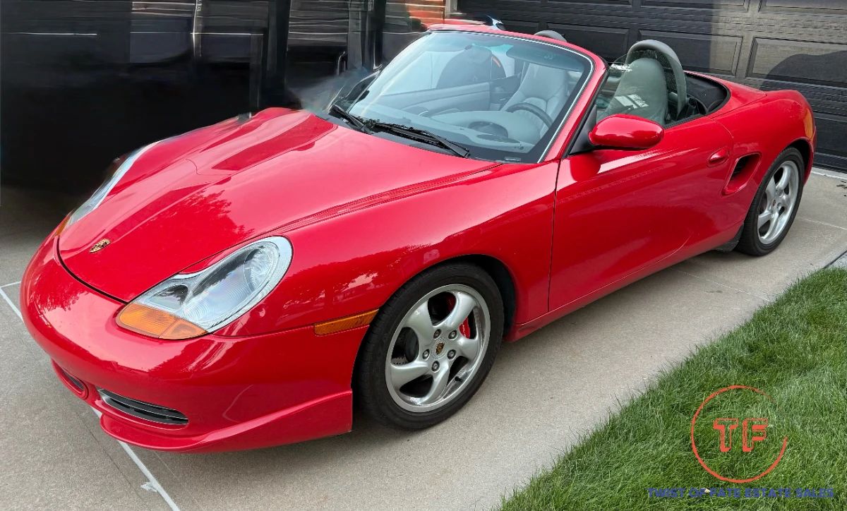 2001 Porsche Boxster Convertible (36,900 Miles)