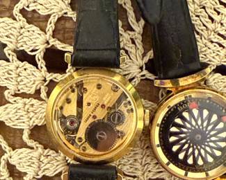 Vintage Ernest Borel Kaleidoscope Watches