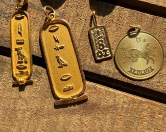 10kt, 14kt, 18kt and 24 kt Jewelry