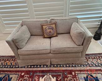 Custom Upholstered Loveseat