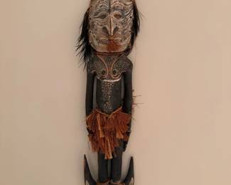 Papa New Guinea Wood Ancestral Figure