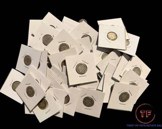 Silver BARBER Dimes