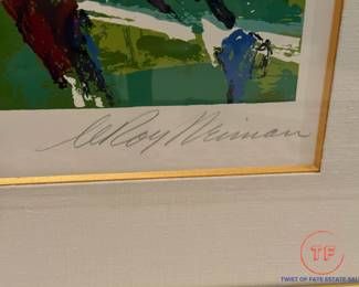 LEROY NEIMAN "Game of the Century" Signed Limited Edition Serigraph
