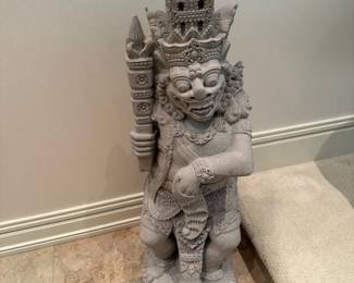 Stone Balinese Guardian Statue