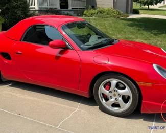2001 Porsche Boxster Convertible (36,900 Miles)