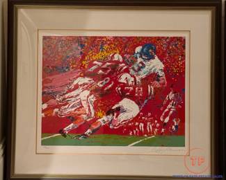 LEROY NEIMAN "Black Shirts" Signed Limited Edition Serigraph