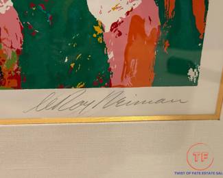 LEROY NEIMAN "Coach Devaney" Signed Limited Edition Serigraph