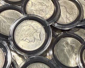Silver PEACE Dollars