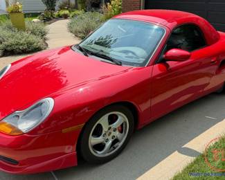 2001 Porsche Boxster Convertible (36,900 Miles)