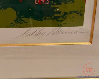 LEROY NEIMAN "National Champions" Signed Limited Edition Serigraph