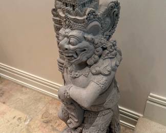 Stone Balinese Guardian Statue