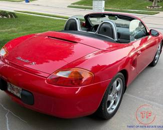 2001 Porsche Boxster Convertible (36,900 Miles)