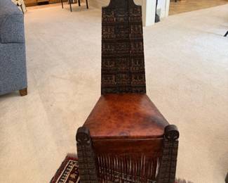 African Ashanti Asipim Ceremonial Chair