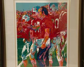 LEROY NEIMAN "Coach Devaney" Signed Limited Edition Serigraph