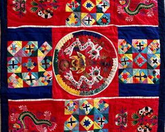 Traditional Chinese Patchwork Quilt