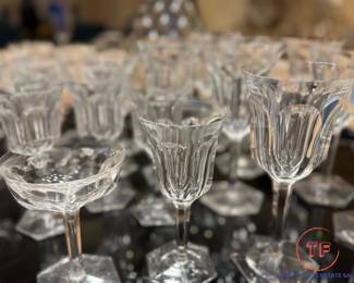 BACCARAT Malmaison Crafted Crystal Wine Glasses