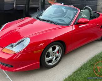2001 Porsche Boxster Convertible (36,900 Miles)
