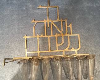 Judaica Israel Ludwig WOLPERT Menorah