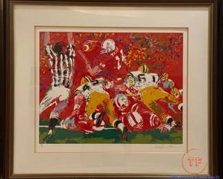 LEROY NEIMAN "National Champions" Signed Limited Edition Serigraph