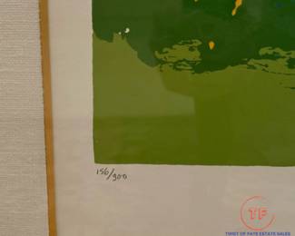 LEROY NEIMAN "Game of the Century" Signed Limited Edition Serigraph