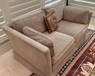 Custom Upholstered Loveseat